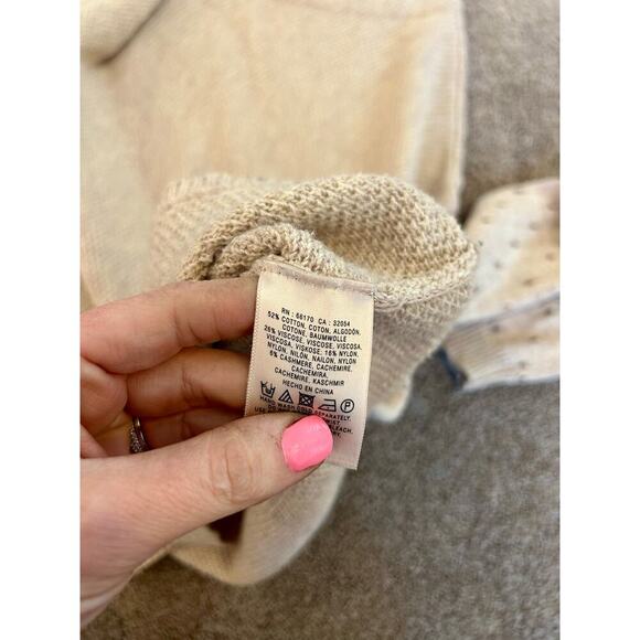 MOTH Anthropologie Sleeve Detail Sweater size Small - Picture 6 of 6